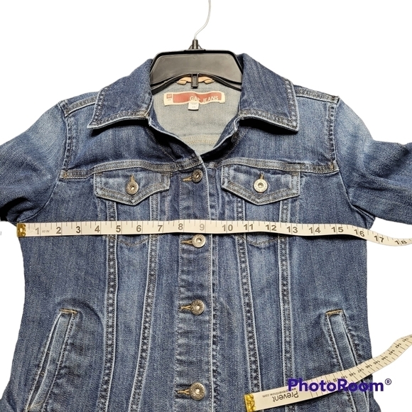 Gap Jeans Blue Denim Jacket XS - Picture 4 of 6